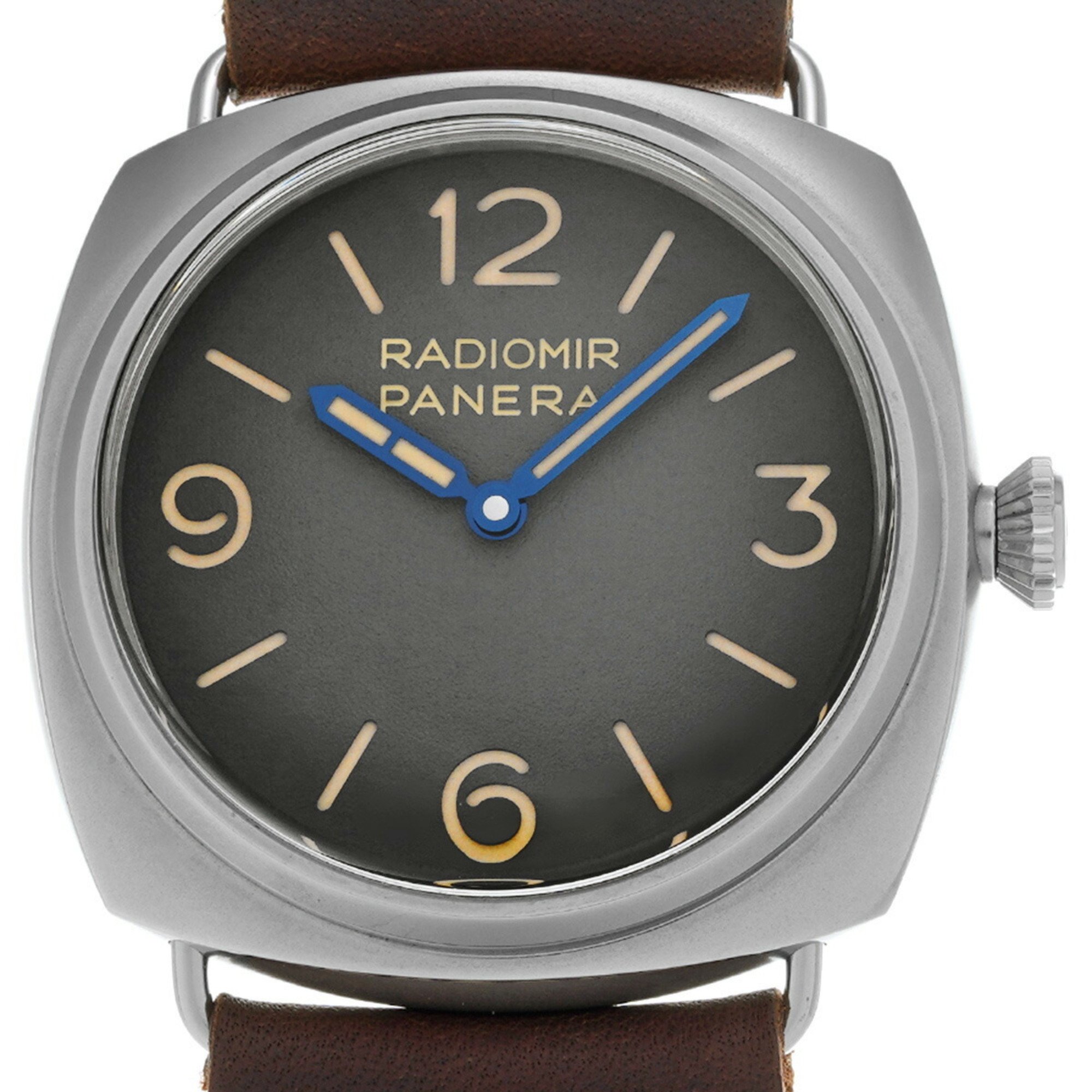 OFFICINE PANERAI Radiomir Tregiorni PAM01334 Men's Watch, Manual Winding