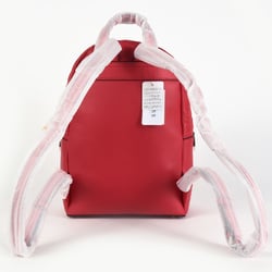 Guess Quattro G Backpack Daypack Red Quilted Women's