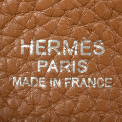 Hermes Evelyn 3 PM Shoulder Bag Taurillon Clemence □P Stamp Gold