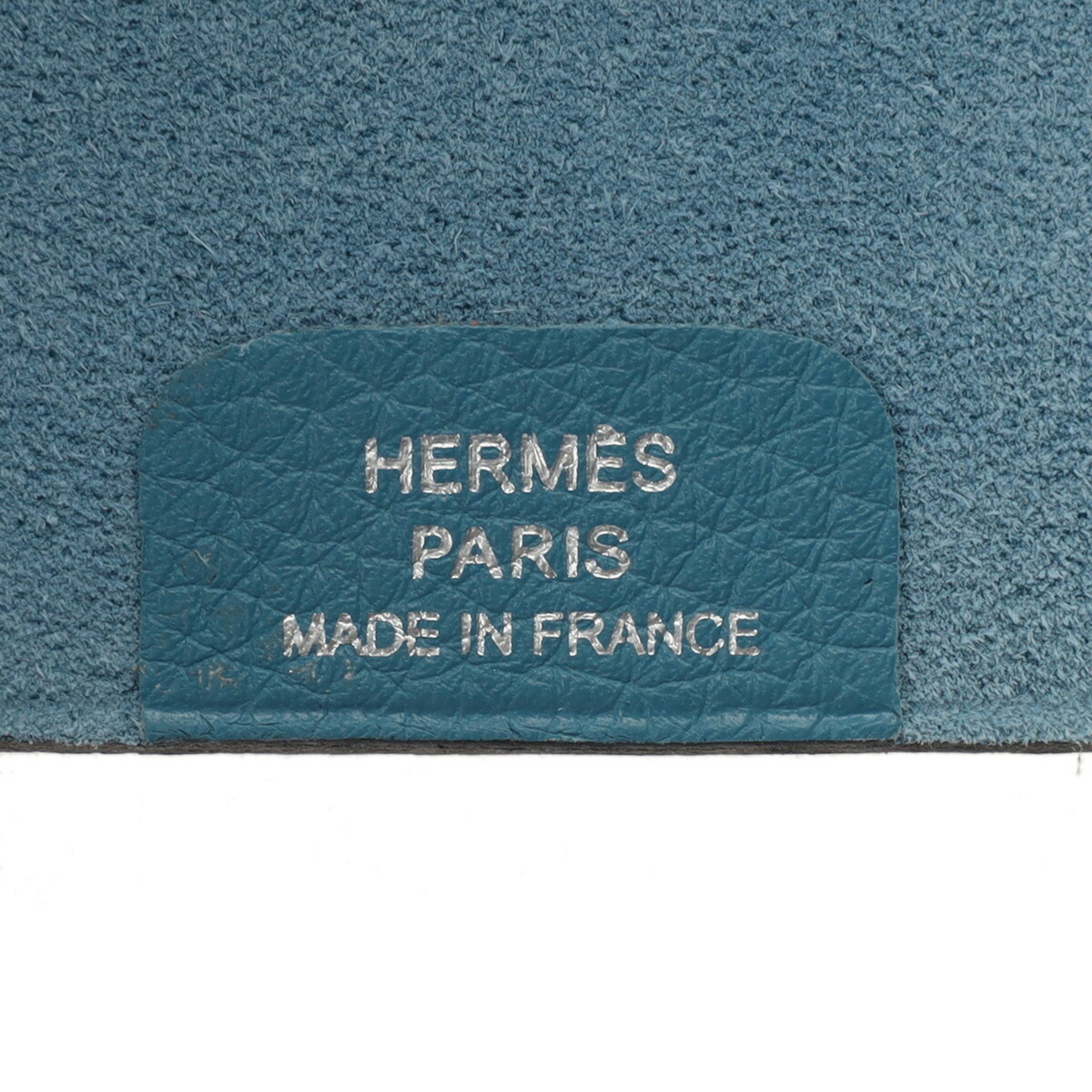 HERMES Ulysse GM Blue Jean □N Stamp (around 2010) Unisex Togo Notebook Cover