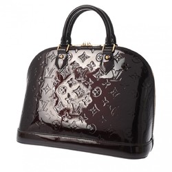 LOUIS VUITTON Louis Vuitton Vernis Alma PM Amarante M91611 Women's Monogram Handbag