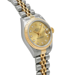 ROLEX Rolex Datejust 10P Diamond 69173G Ladies Watch Automatic