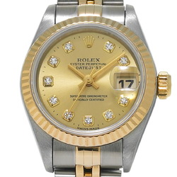 ROLEX Rolex Datejust 10P Diamond 69173G Ladies Watch Automatic