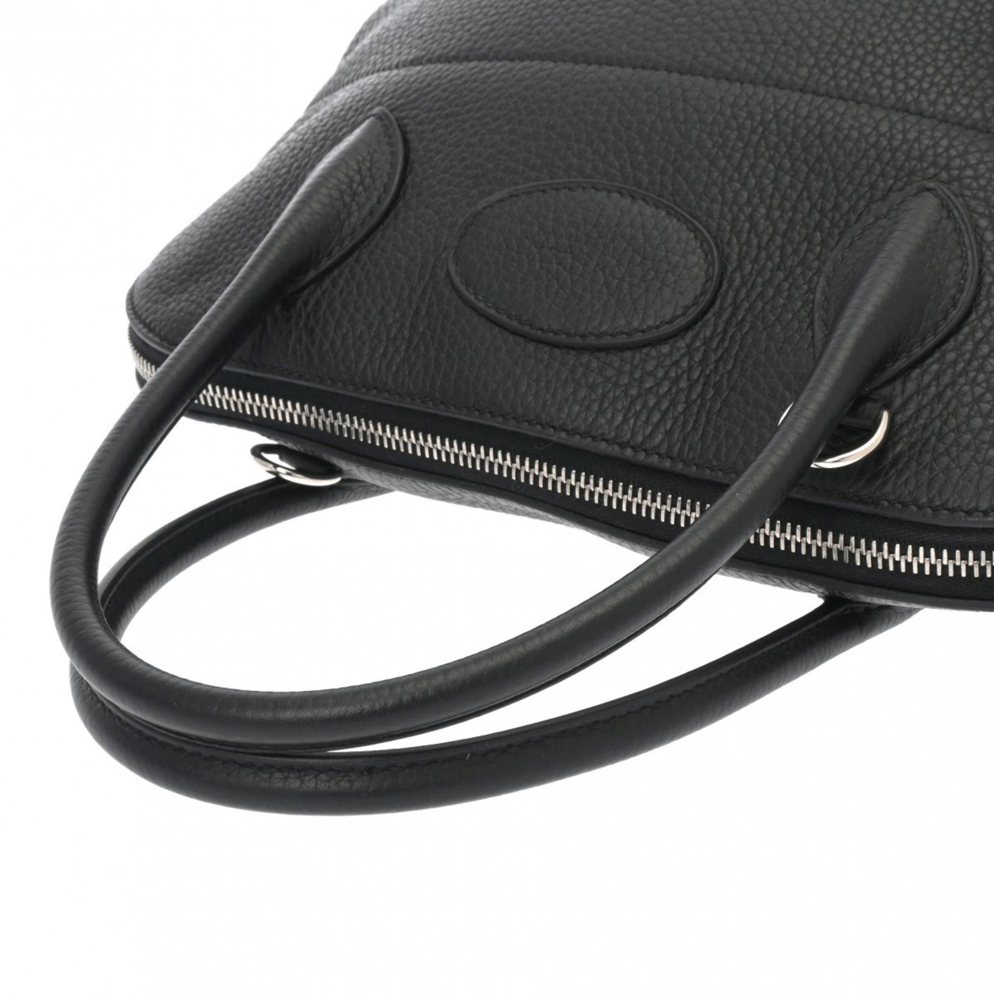 HERMES Bolide 31 Black Y Stamp (around 2020) Women's Taurillon Clemence Handbag