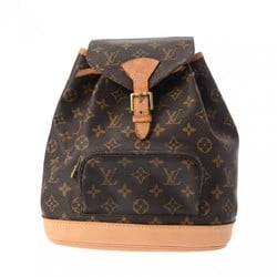 LOUIS VUITTON Louis Vuitton Monogram Montsouris MM Brown M51136 Women's Canvas Backpack/Daypack