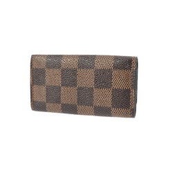 LOUIS VUITTON Louis Vuitton Damier 4-ring key case Brown N62631 Unisex canvas