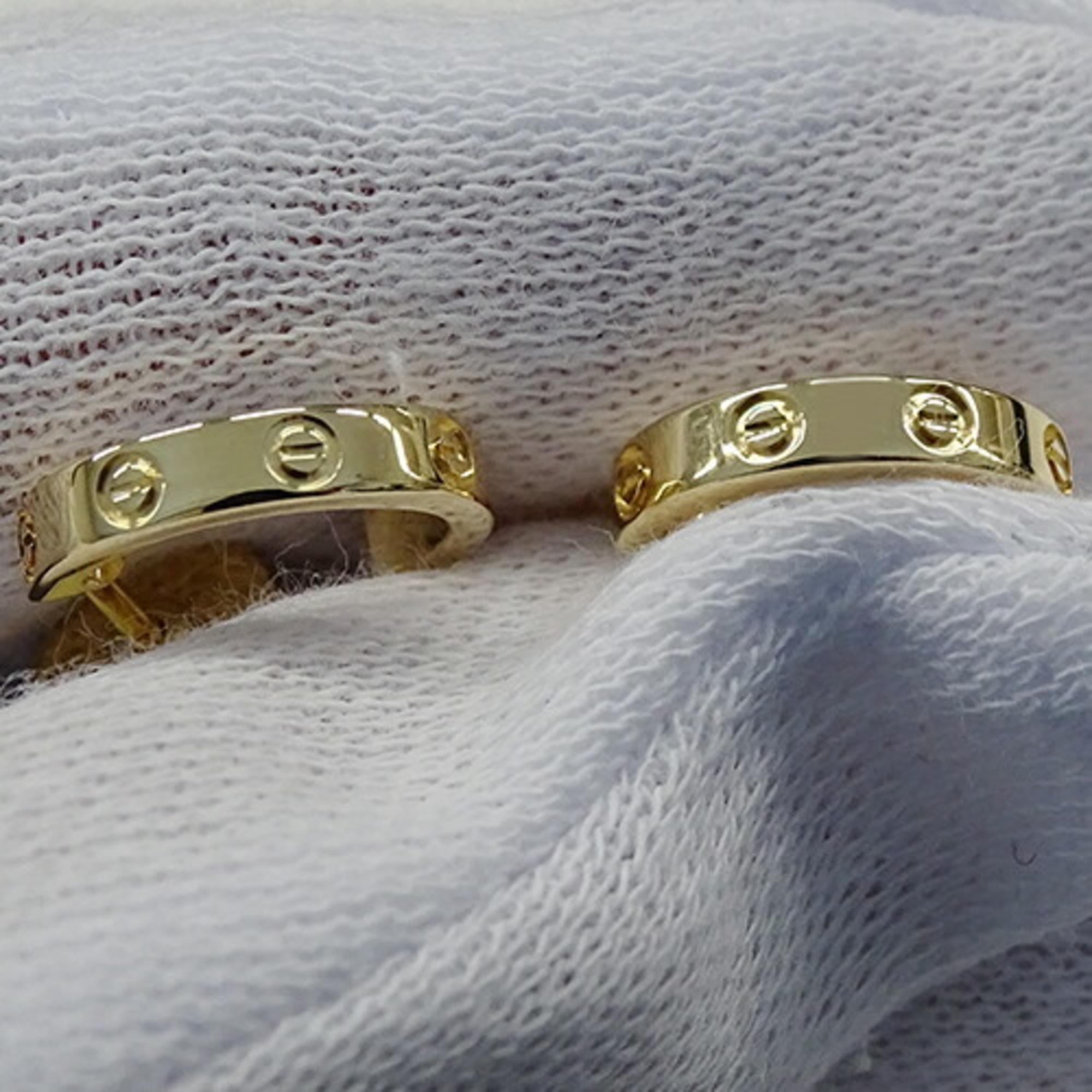 Cartier Earrings for Women, 750YG, LOVE, Yellow Gold, Polished