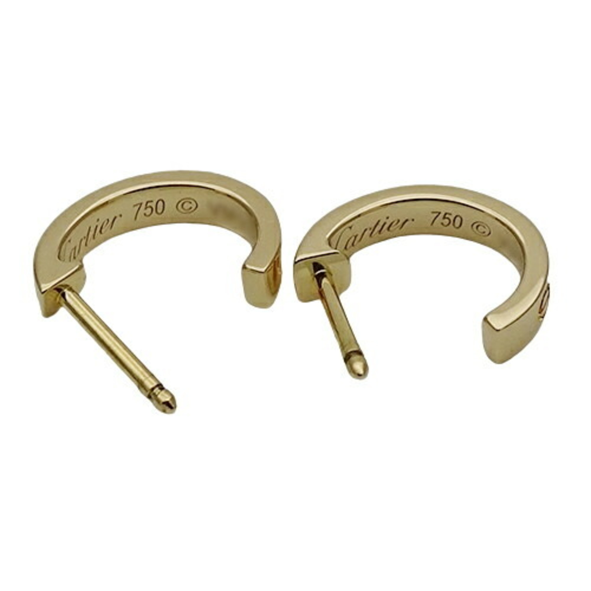 Cartier Earrings for Women, 750YG, LOVE, Yellow Gold, Polished