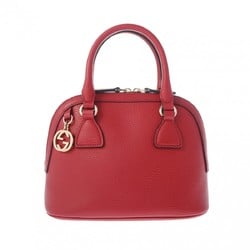 GUCCI Red 449661 Women's Leather Bag