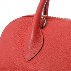 HERMES Bolide 31 Rose Jaipur Y Stamp (around 2020) Women's Taurillon Clemence Handbag