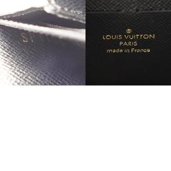 LOUIS VUITTON Epi Portefeuille Twist Chain Owl Sequins Black M62334 Women's Leather Wallet