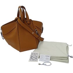 LOEWE Women's Bags, Handbags, Shoulder 2way, Hammock, Small, Classic Calf, Tan, Brown