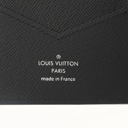 LOUIS VUITTON Louis Vuitton Monogram Eclipse Couverture Passport NM Black M64501 Unisex Canvas Case