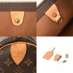 LOUIS VUITTON Louis Vuitton Monogram Keepall 55 Brown M41424 Unisex Canvas Boston Bag