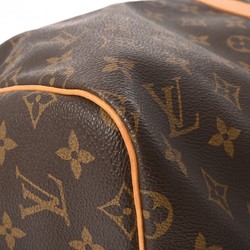 LOUIS VUITTON Louis Vuitton Monogram Keepall 55 Brown M41424 Unisex Canvas Boston Bag