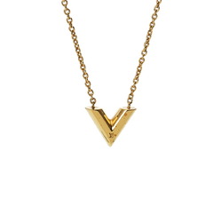 LOUIS VUITTON Essential V M61083 Women's GP Necklace