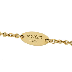 LOUIS VUITTON Essential V M61083 Women's GP Necklace