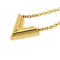 LOUIS VUITTON Essential V M61083 Women's GP Necklace