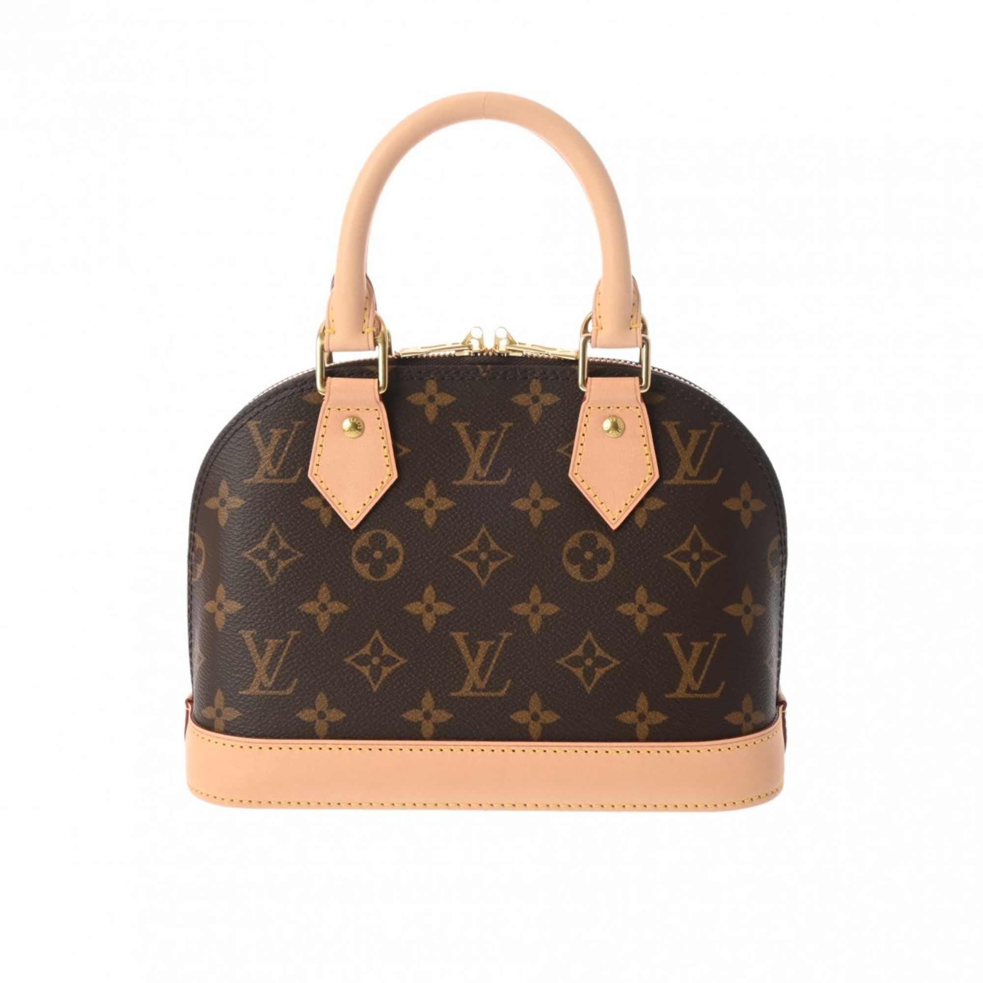 LOUIS VUITTON Louis Vuitton Monogram Alma BB Brown M46990 Women's Canvas Handbag