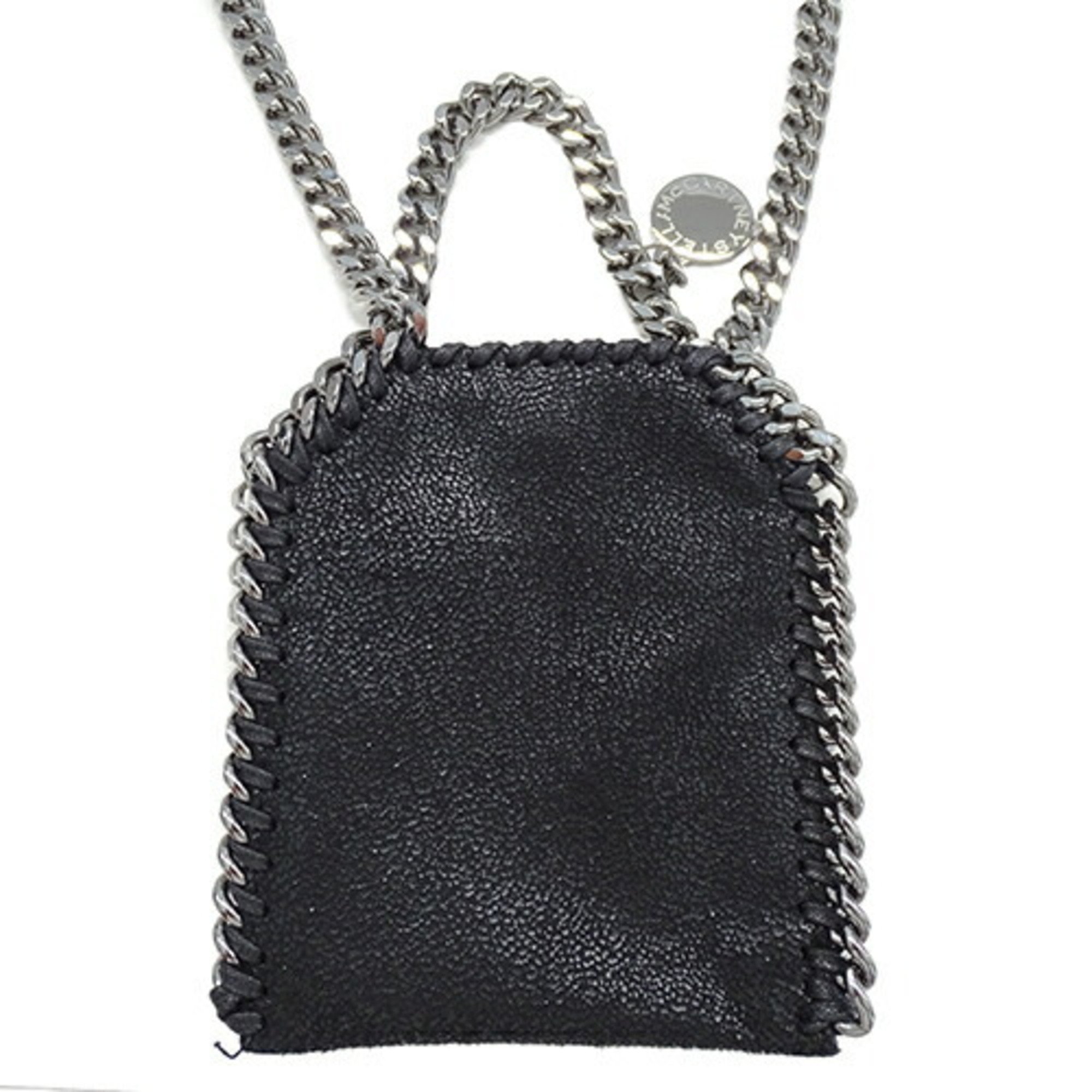 Stella McCartney Bags Women's Shoulder Pouches Polyester Falabella Micro Tote Black 700155W9132