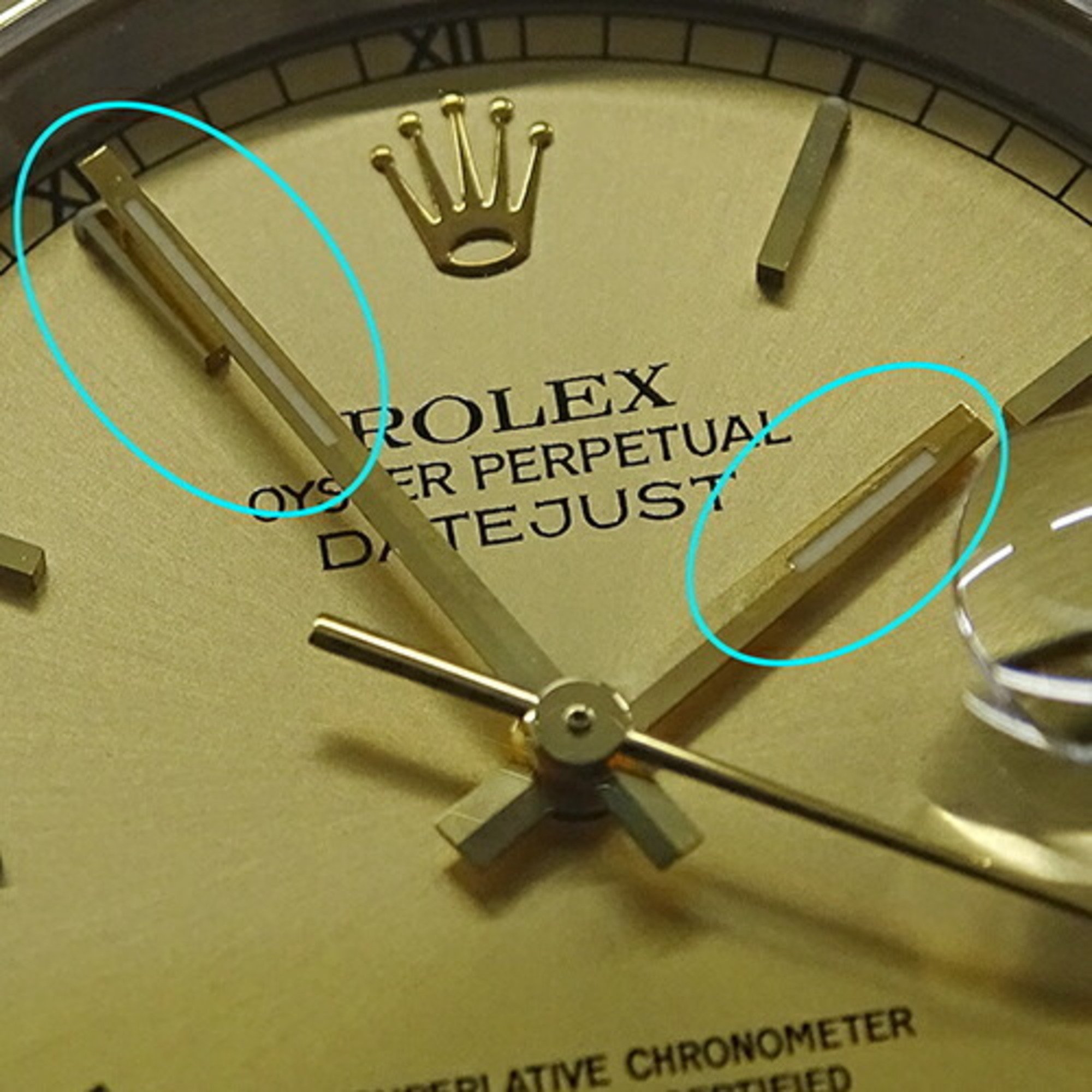 Rolex ROLEX Datejust 16203 U-serial number Men's watch Automatic AT Stainless steel SS Gold YG combination Polished