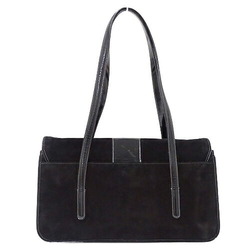 Salvatore Ferragamo Ferragamo Bags Women's Tote Shoulder Vara Suede Black