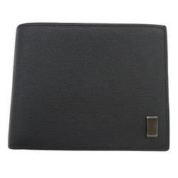 Dunhill Men's Bi-fold Wallet Leather Sidecar Black DU19F2F32SG001R