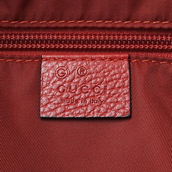 GUCCI Bag Women's Handbag Shoulder 2way GG Nylon Red 510333