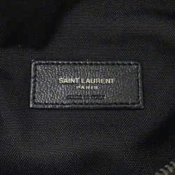 Saint Laurent SAINT LAURENT Bag Men's Body Waist Nylon Nux Black 581375 Compact