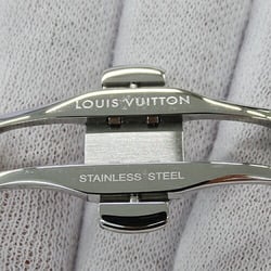 Louis Vuitton LOUIS VUITTON Watch Men's Fifty Five GMT Date Automatic AT Stainless Steel SS Q6D30 Silver Gray Polished