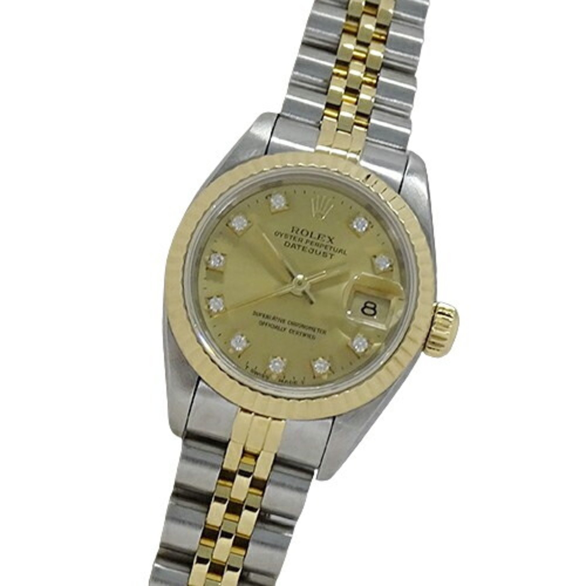 Rolex ROLEX Datejust 69173G X-series Ladies' Watch 10P Diamond Automatic AT Stainless Steel SS Gold YG Combination Polished