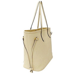 Louis Vuitton LOUIS VUITTON Bag Monogram Empreinte Women's Tote Neverfull MM Creme M46676 Cream Beige