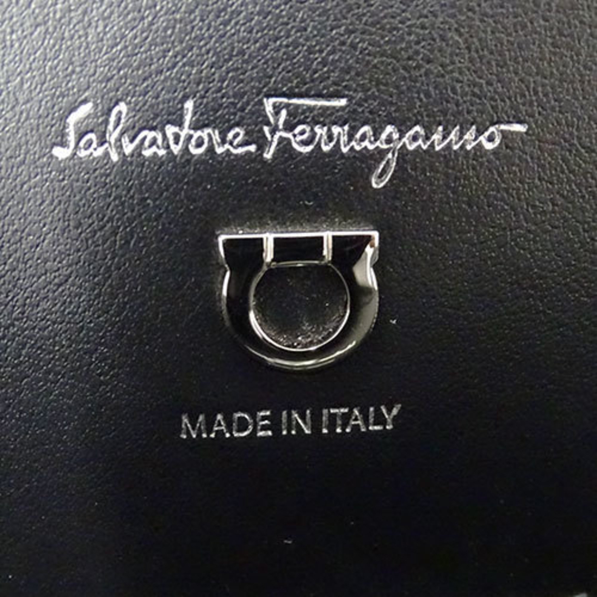 Salvatore Ferragamo Ferragamo Bags Women's Handbags Shoulder 2way Leather Gancini Studio Black