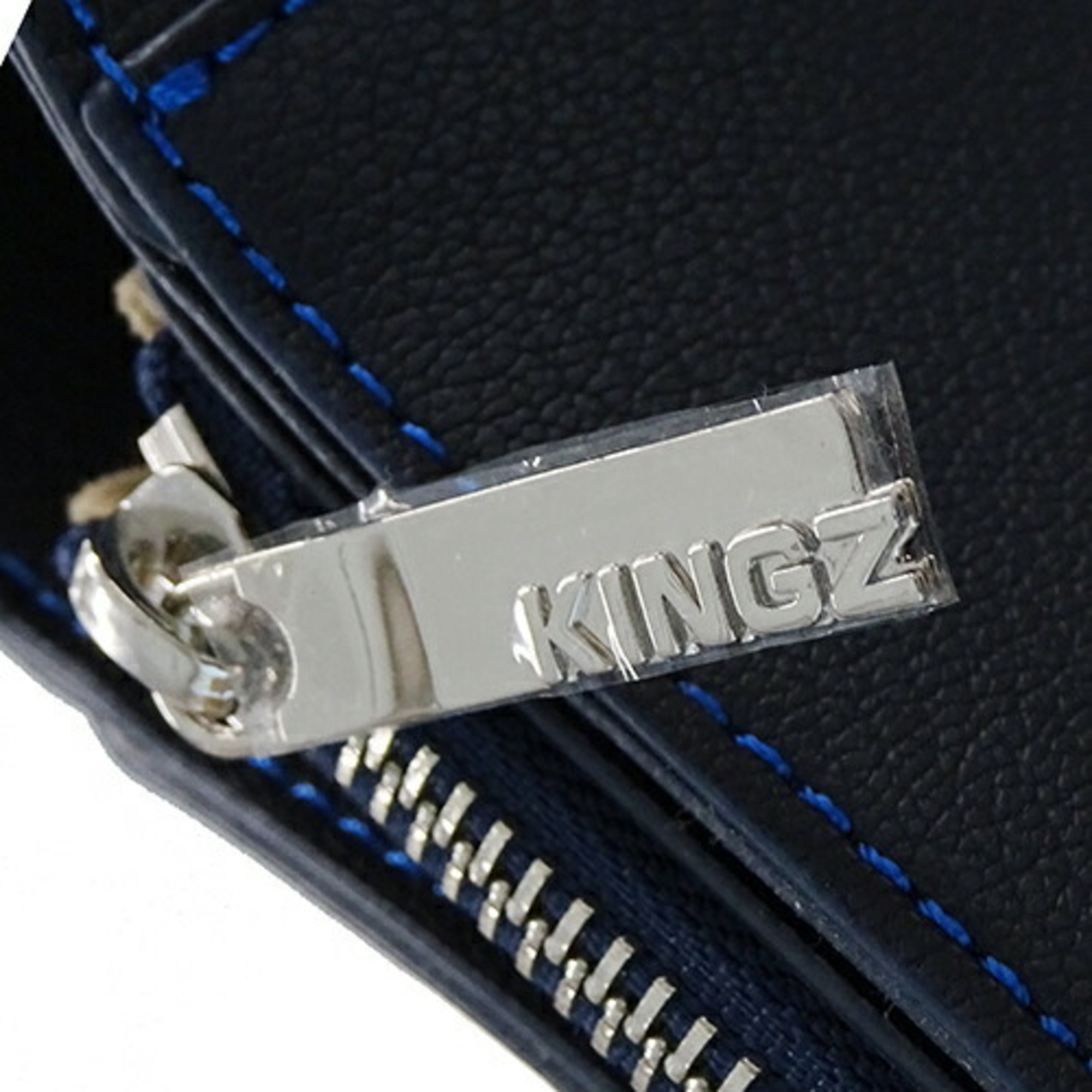 Samantha Kingz Bags for Men Tote Bag Shoulder Leather Navy Blue