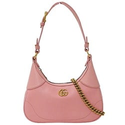 Gucci GUCCI Bag Women's Shoulder 2way 3way Leather Aphrodite Small Pink 731817 Chain