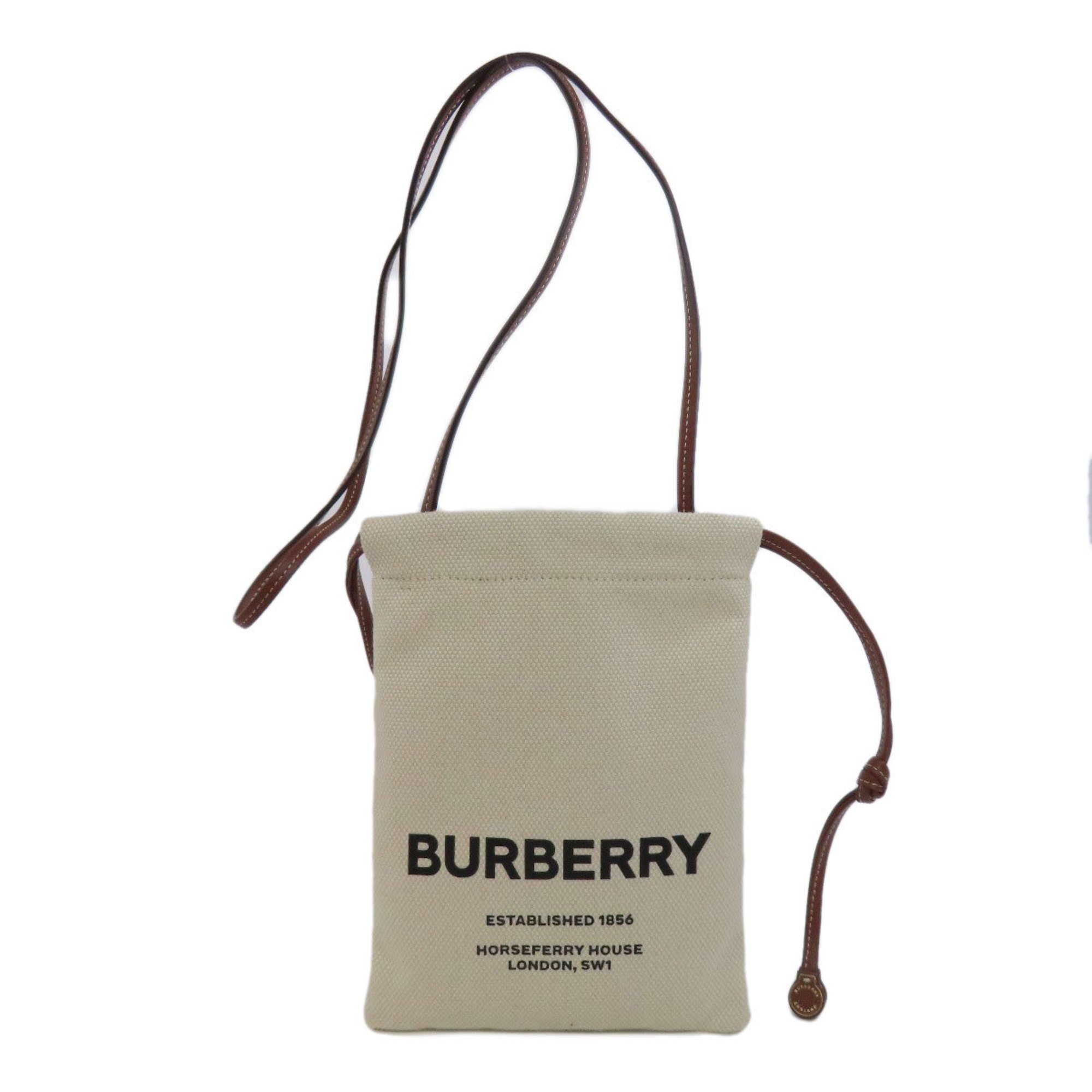 Burberry Pochette Shoulder Bag Canvas Women's BURBERRY