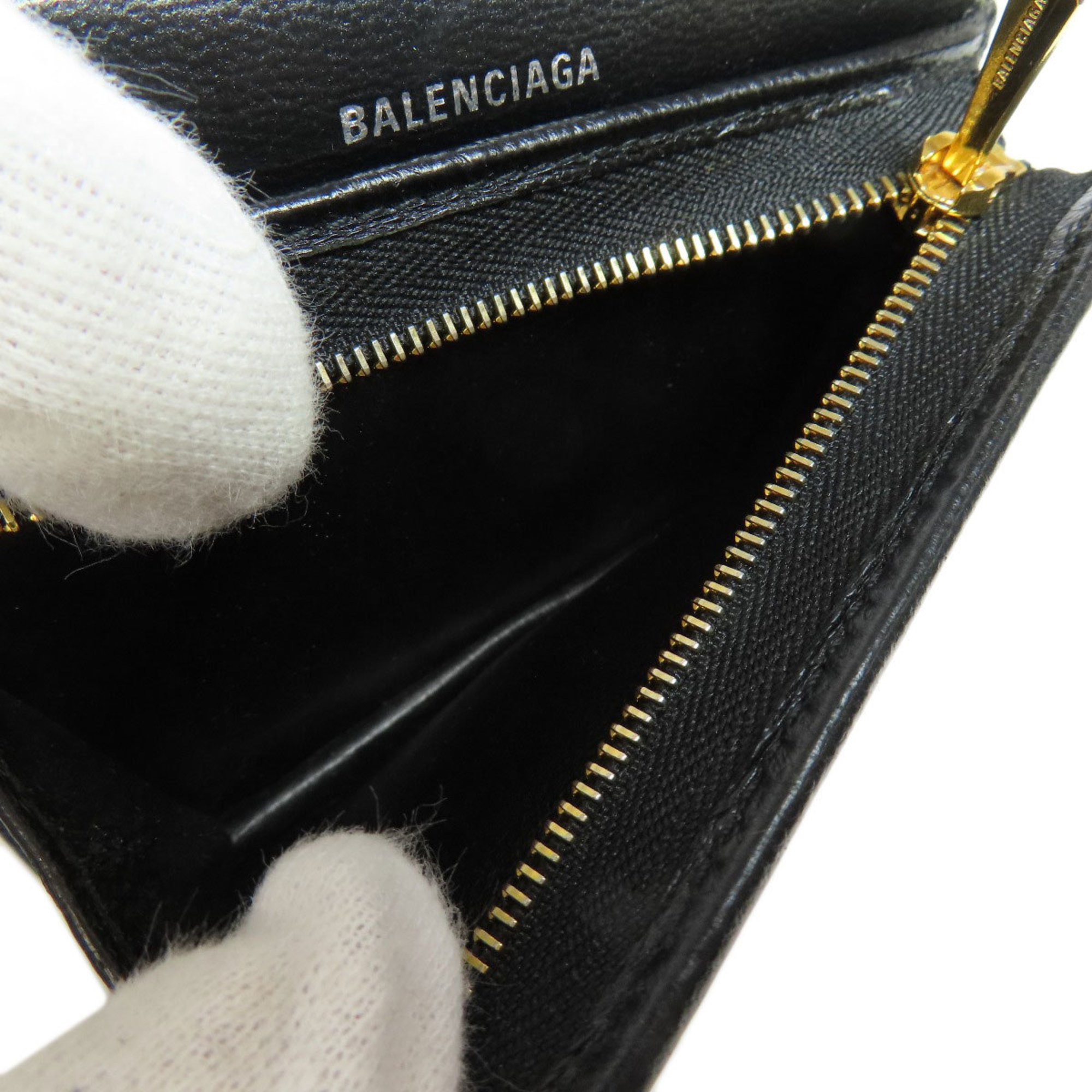 BALENCIAGA 655624 Bi-fold wallet leather women's