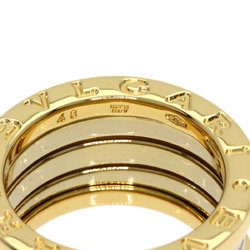 BVLGARI B-zero1 Ginza Limited 4 Hand M #48 Ring K18 Yellow Gold K18WG Women's