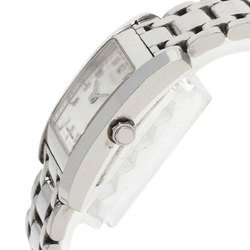 FENDI 7000L Square Face Watch Stainless Steel SS Ladies