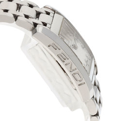 FENDI 7000L Square Face Watch Stainless Steel SS Ladies