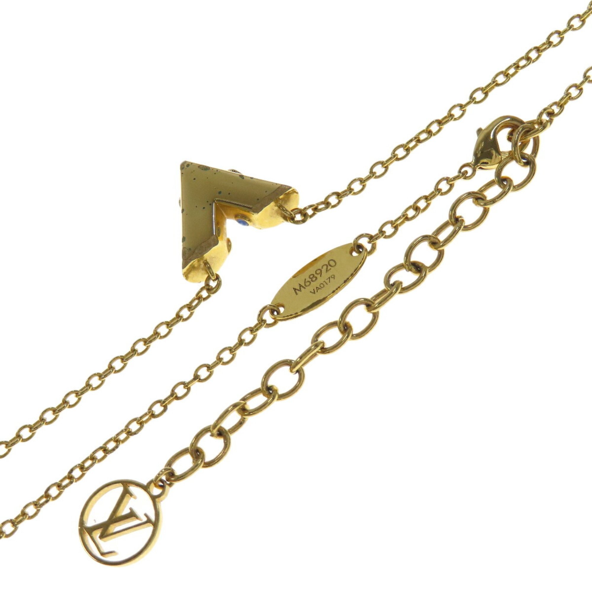 Louis Vuitton M68920 Collier Essential V Planet Necklace for Women LOUIS VUITTON