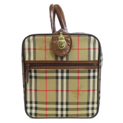 Burberry Nova Check Boston Bag Canvas Women's BURBERRY