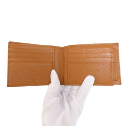 BVLGARI Bi-fold Wallet Leather Women's