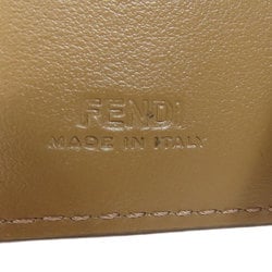 FENDI Zucca pattern bi-fold wallet canvas women's