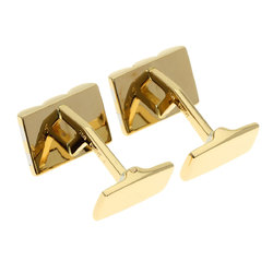 Piaget Diamond Cufflinks K18 Yellow Gold Men's PIAGET