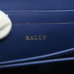 BALLY Bally Stripe Wallet/Coin Case Leather Women's