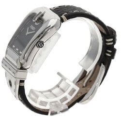 Fendi 3800G Buckle Motif Watch Stainless Steel Leather Women's FENDI