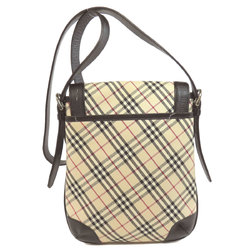 Burberry Nova Check Shoulder Bag Canvas Women's BURBERRY