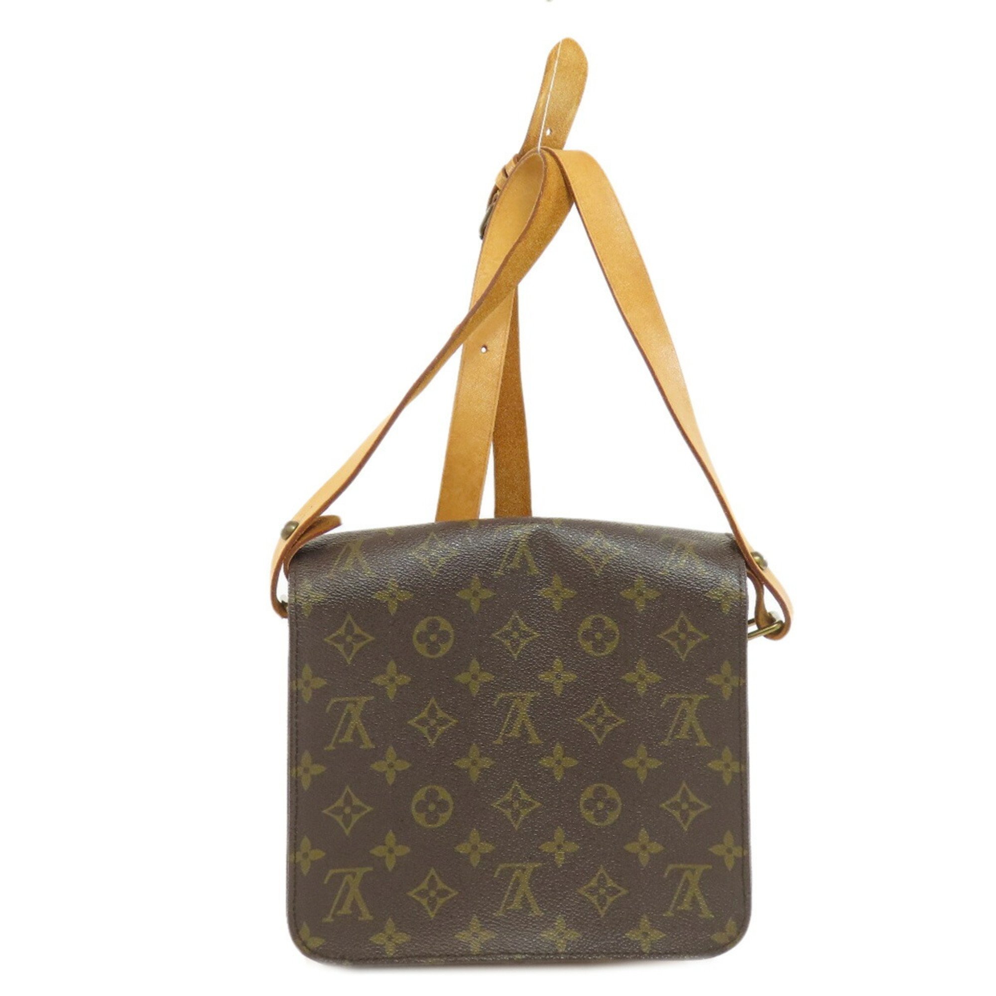 Louis Vuitton M51252 Cartouche Shoulder Bag Monogram Canvas Women's LOUIS VUITTON