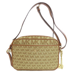 Michael Kors MK Signature Shoulder Bag Canvas Women's